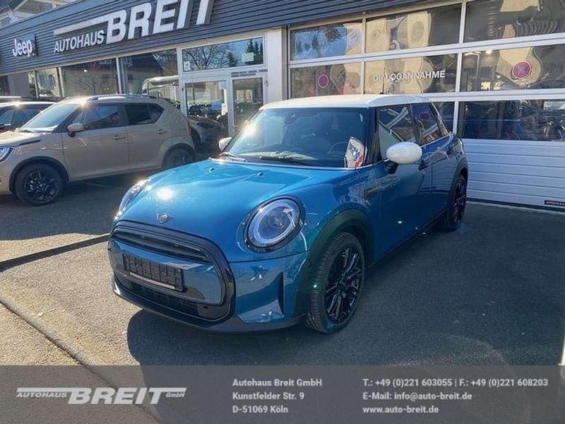 Blau Gebraucht 2021 Mini Cooper Kleinwagen | 21.480 € (Etwas zu teuer) - Bild 1/4