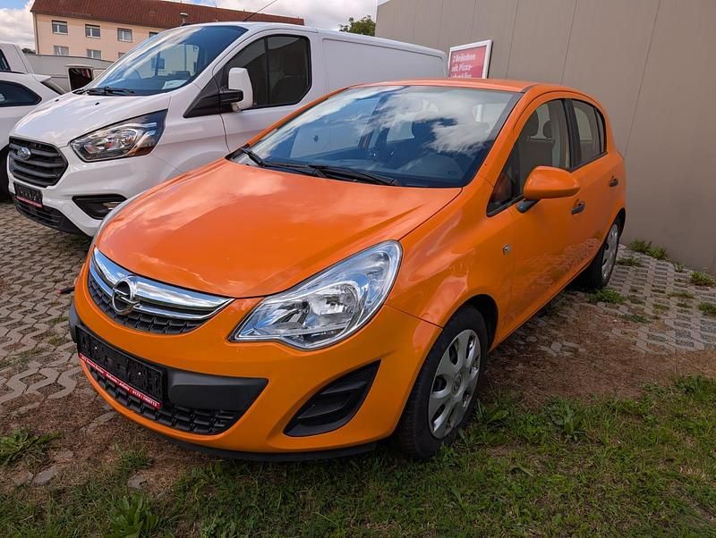 Gebraucht Opel Corsa Edition 69 PS (50 kW) 2012 Orange Kleinwagen