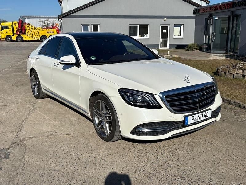 Gebraucht Mercedes S450 367 PS (269 kW) 2018 Weiß Limousine