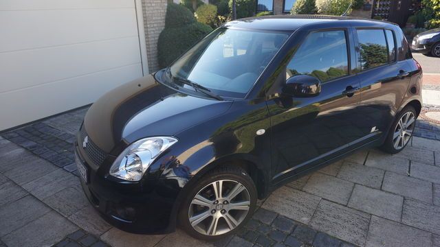 Gebraucht Suzuki Swift 92 PS (67 kW) 2008 Schwarz Kleinwagen