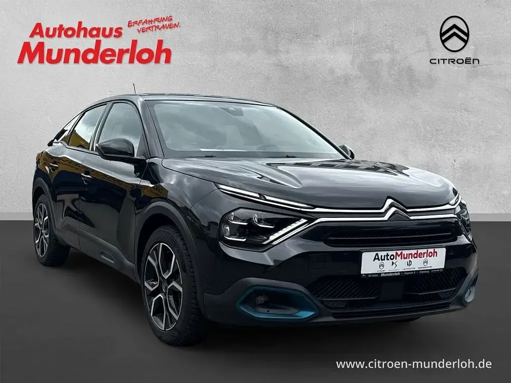 Gebraucht Citroën e-C4 Feel 100 kW (136 PS) 2021 Perla nera schwarz Limousine