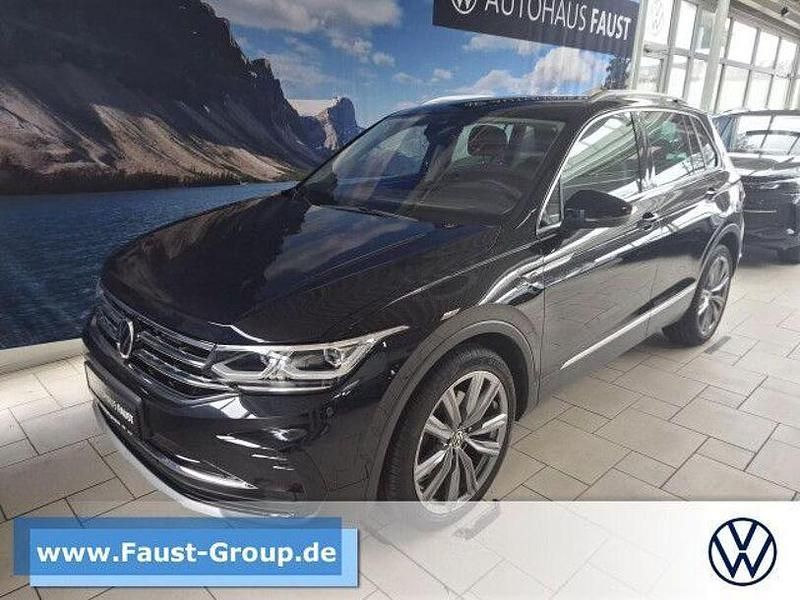 Schwarz Gebraucht 2021 VW Tiguan Elegance SUV | 33.400 € (Fairer Preis) - Bild 1/4