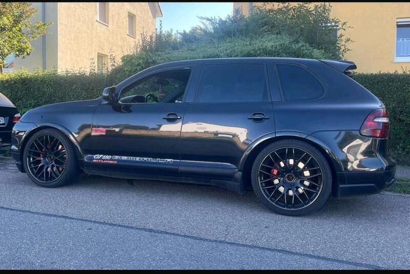 Schwarz Gebraucht 2007 Porsche Cayenne Turbo SUV | 9.000 € - Bild 1/4