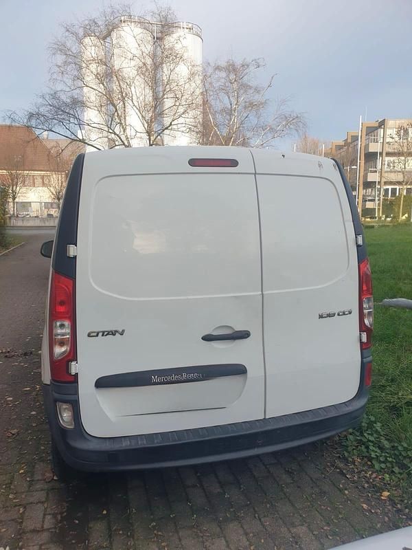 Gebraucht Mercedes Citan 108 75 PS (55 kW) 2015 Weiß Van / Kleinbus