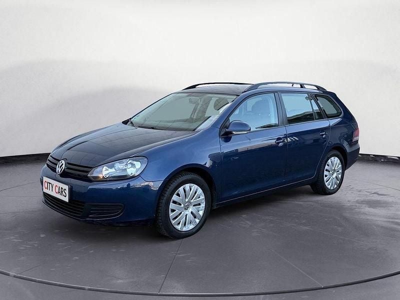 Blau Gebraucht 2012 VW Golf VI Trendline Kleinwagen | 7.490 € (Fairer Preis) - Bild 1/4