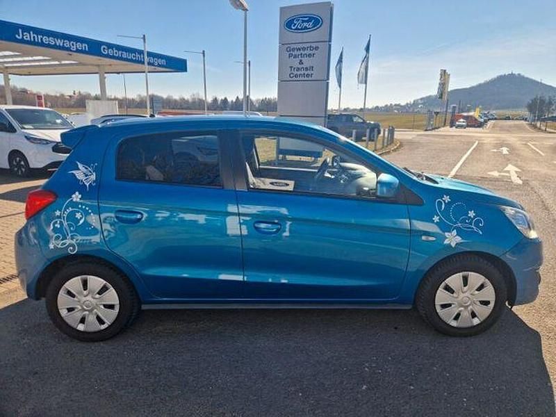 Gebraucht Mitsubishi Space Star Edition+ 80 PS (58 kW) 2016 Blau Kleinwagen