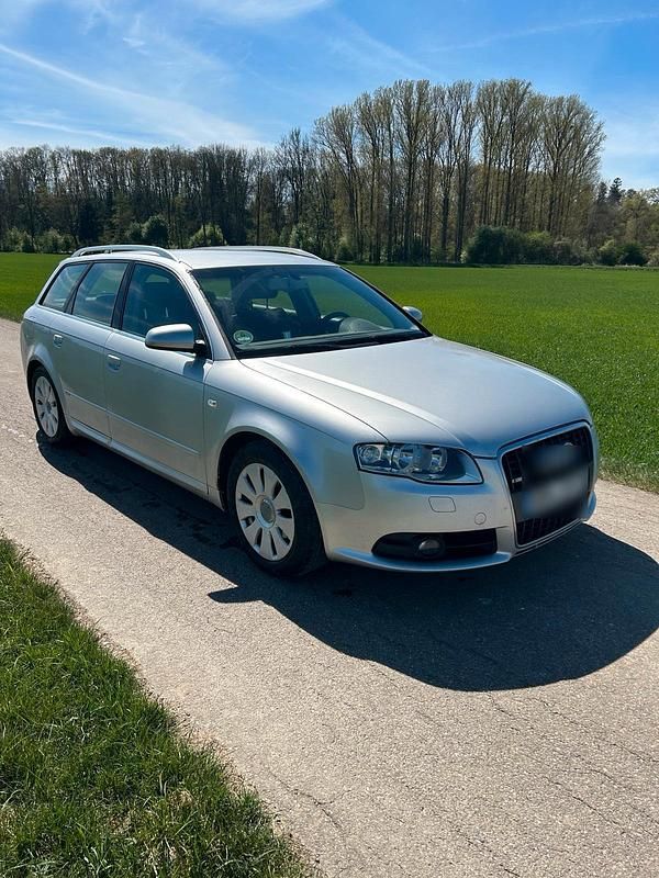 Silber Gebraucht 2008 Audi A4 S-Line Kombi | 6.500 € (Etwas zu teuer) - Bild 1/4