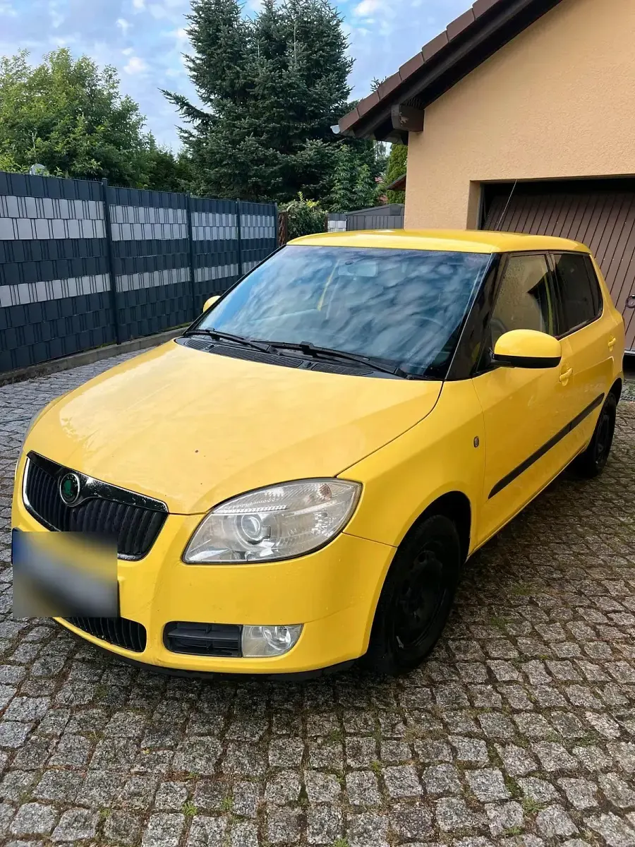 Gebraucht Skoda Fabia 70 PS (51 kW) 2007 Gelb Kombi