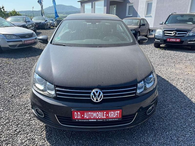 Gebraucht VW Eos 140 PS (102 kW) 2011 Deep black perleffekt Cabrio