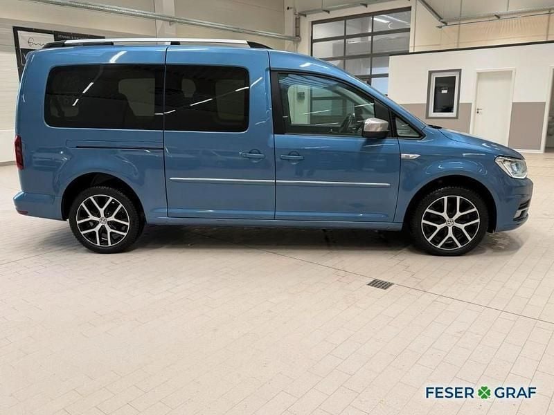 Gebraucht VW Caddy Maxi Highline 102 PS (75 kW) 2020 Blau Van / Kleinbus