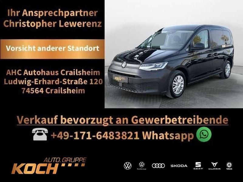 Second-hand VW Caddy Basis 103 CP (75 kW) 2022 Negru Monovolum