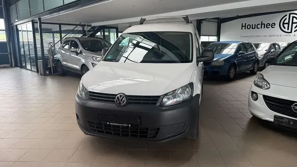 Gebraucht VW Caddy 75 PS (55 kW) 2012 Weiß Van / Kleinbus