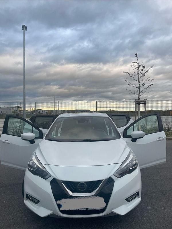 Weiß Gebraucht 2019 Nissan Micra N-Connecta Kleinwagen | 8.500 € (Guter Preis) - Bild 1/4
