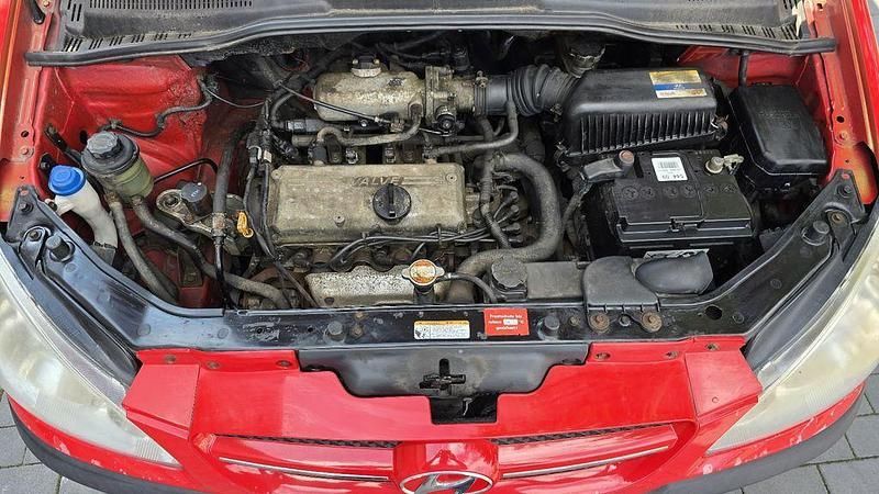 Gebraucht Hyundai Getz Team 67 PS (49 kW) 2007 Rot Kleinwagen