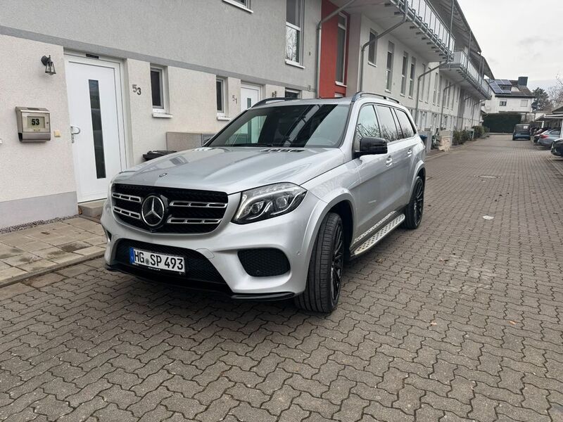 Iridiumsilber metalliclack Gebraucht 2016 Mercedes GLS400 AMG line SUV | 25.900 € (Etwas zu teuer) - Bild 1/4