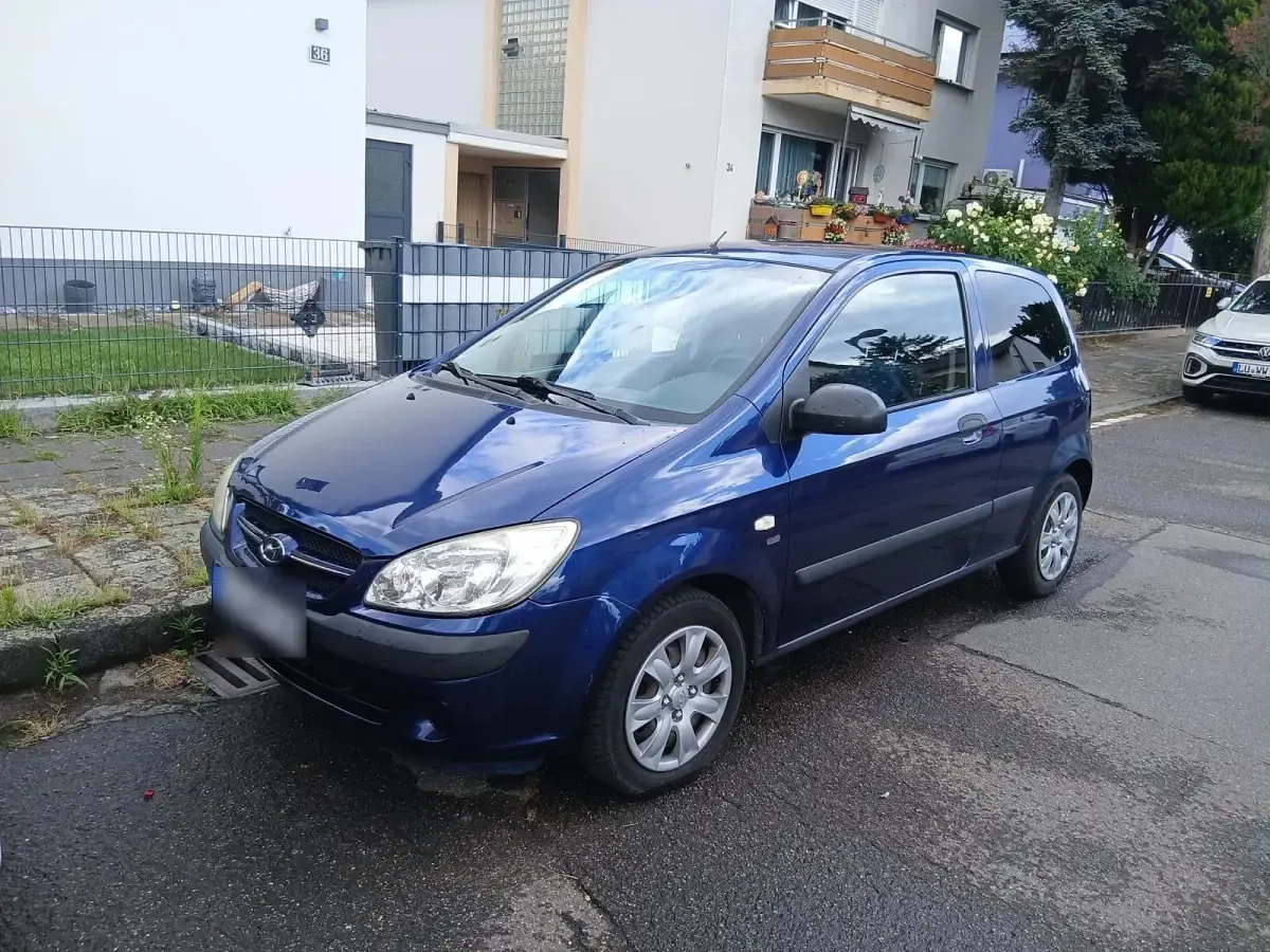 Gebraucht Hyundai Getz 2009 Blau Kleinwagen