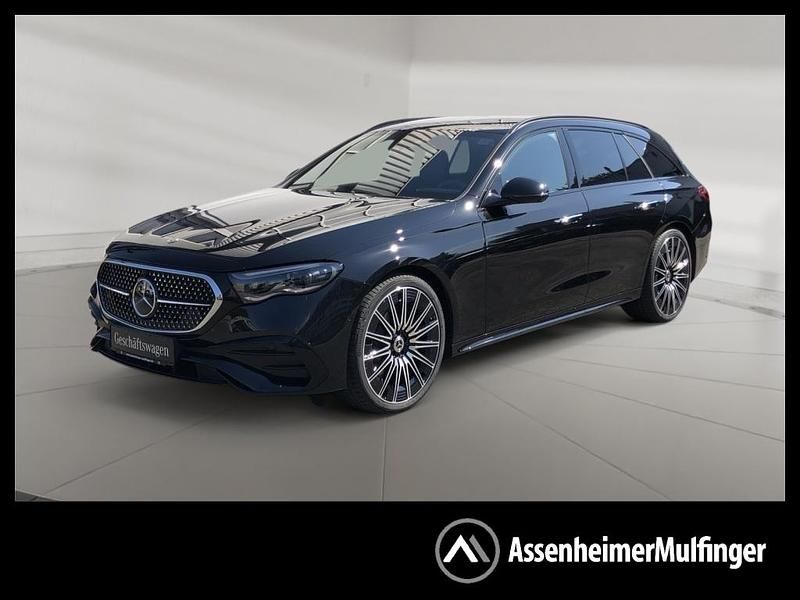 Metalliclack obsidianschwarz Gebraucht 2025 Mercedes E450 Kombi | 91.890 € - Bild 1/4