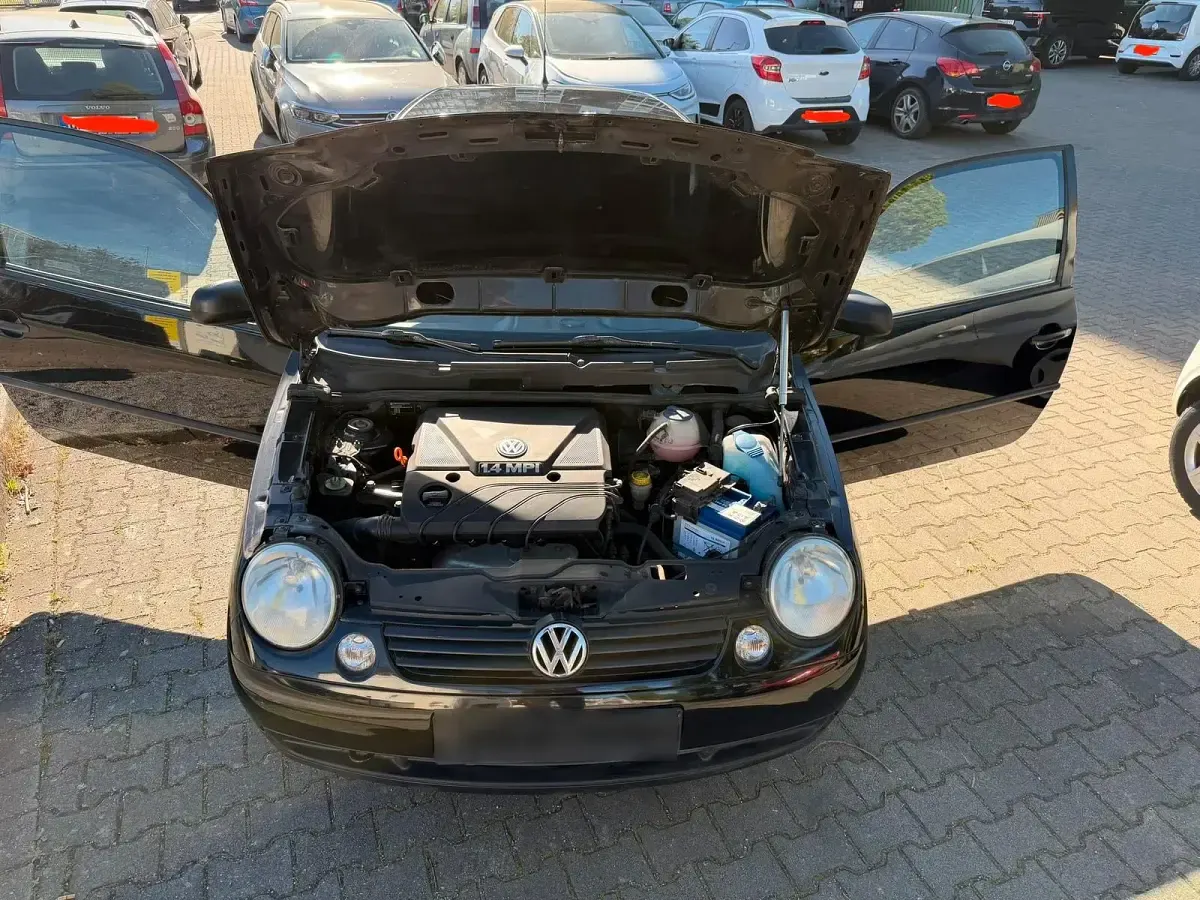 Gebraucht VW Lupo 60 PS (44 kW) 2002 Schwarz Kleinwagen