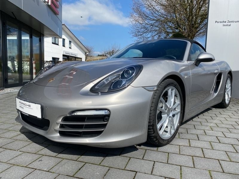 Gebraucht Porsche Boxster 265 PS (194 kW) 2013 Platinsilbermetallic Cabrio
