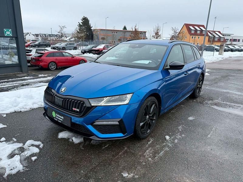Gebraucht Skoda Octavia RS 200 PS (147 kW) 2022 Raceblau metallic Kombi