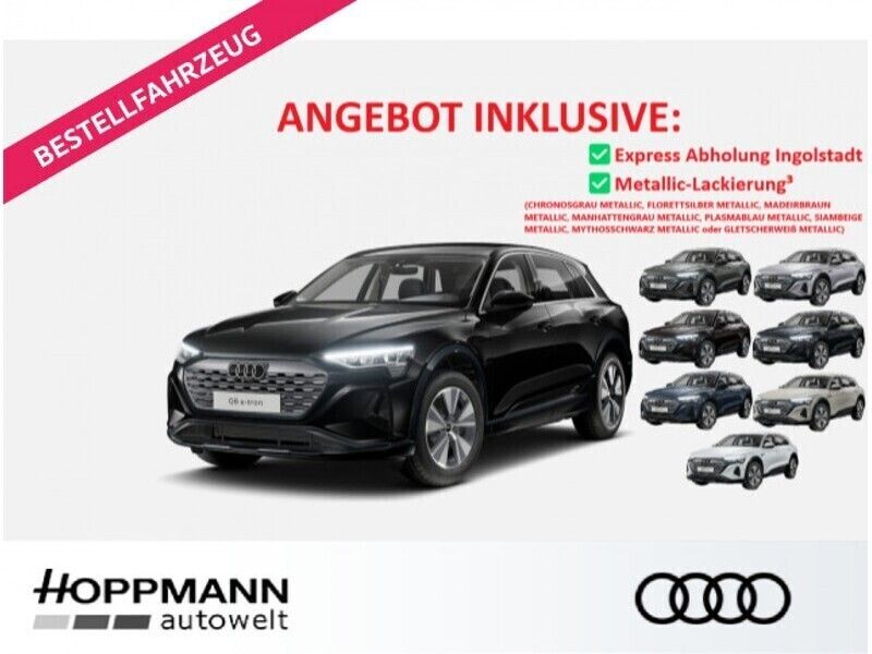 Schwarz Neu 2024 Audi Q8 e-tron Advanced Plus SUV | 69.490 € (Teuer) - Bild 1/4