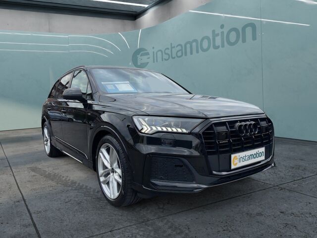 Schwarz Gebraucht 2022 Audi Q7 Competition SUV | 64.540 € (Fairer Preis) - Bild 1/2
