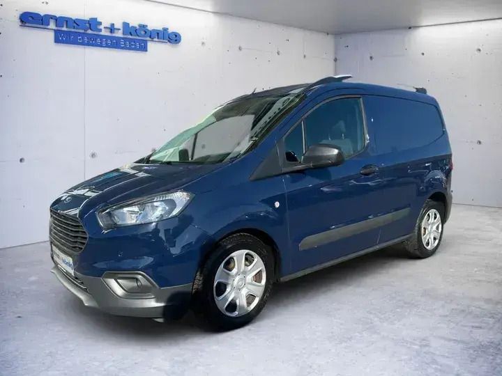 Blau metallic Gebraucht 2020 Ford Transit Trend Limousine | 12.890 € (Etwas zu teuer) - Bild 1/4