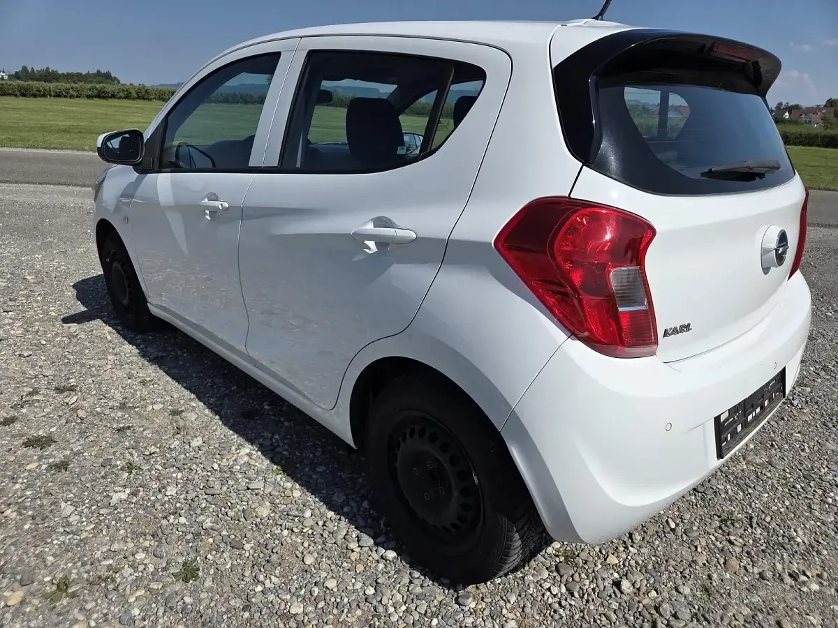 Gebraucht Opel Karl 75 PS (55 kW) 2017 Weiß Kleinwagen