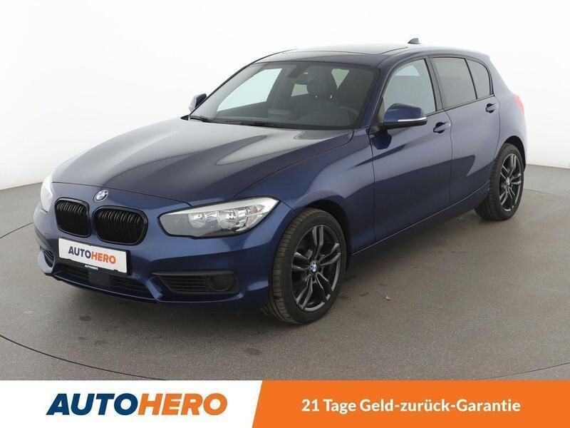 Blau Gebraucht 2019 BMW 118 Sport Line Kleinwagen | 18.030 € (Guter Preis) - Bild 1/3