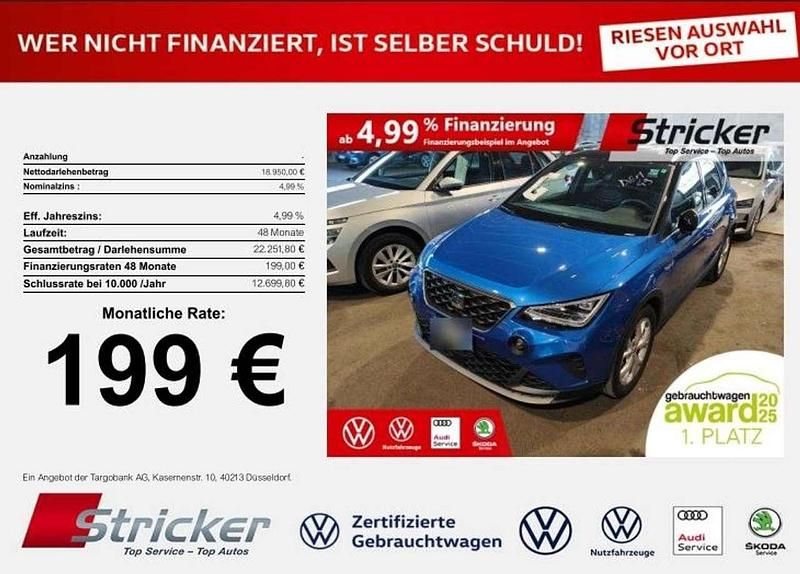 Gebraucht Seat Arona FR 116 PS (85 kW) 2025 Blau SUV