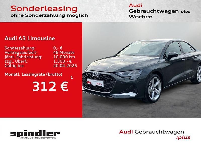 Gebraucht Audi A3 Advanced Plus 150 PS (110 kW) 2025 Manhattangrau metallic Limousine