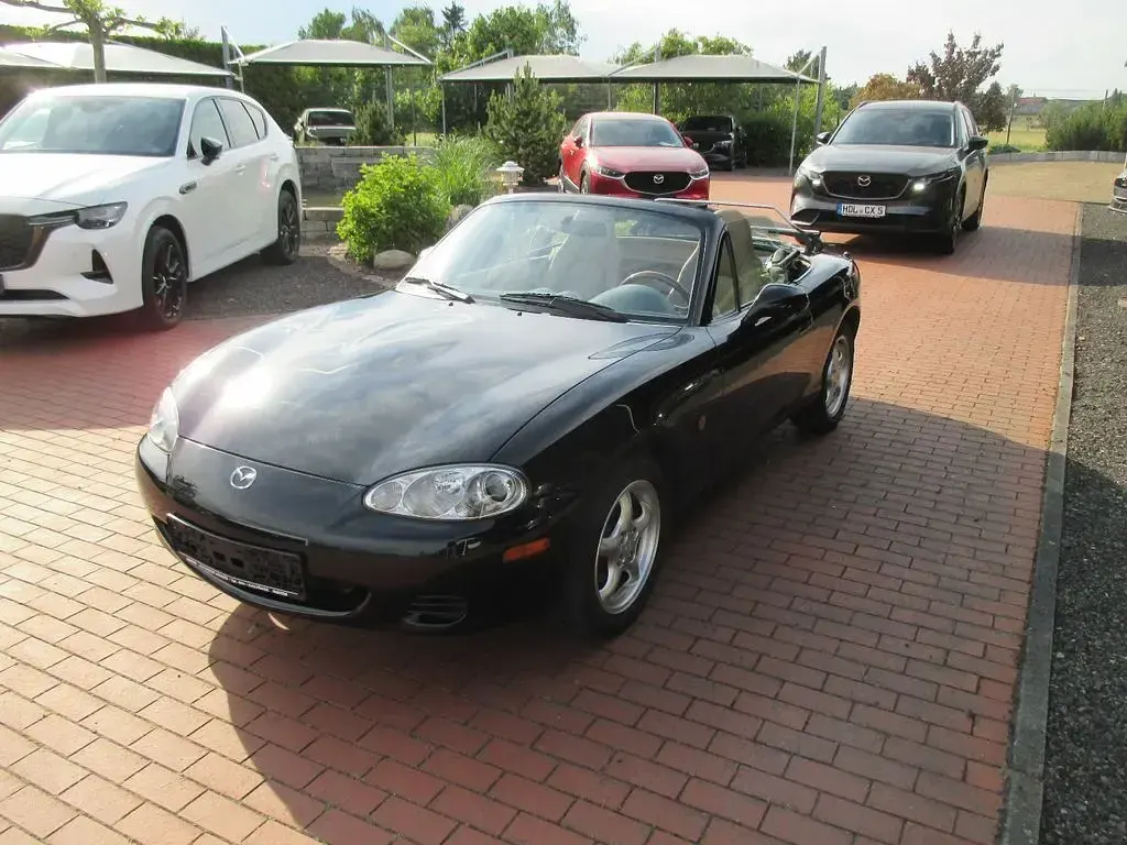 Gebraucht Mazda MX5 110 PS (80 kW) 2001 Schwarz Cabrio