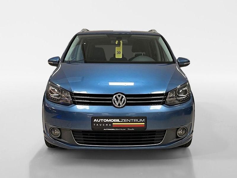 Gebraucht VW Touran Highline 140 PS (102 kW) 2012 Blau Van / Kleinbus