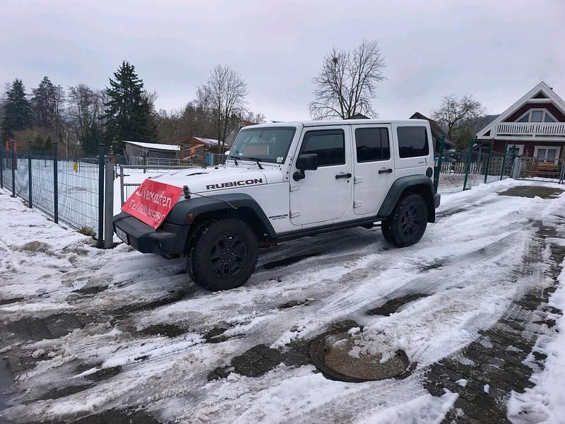 Gebraucht Jeep Wrangler Rubicon 200 PS (147 kW) 2014 Weiß SUV