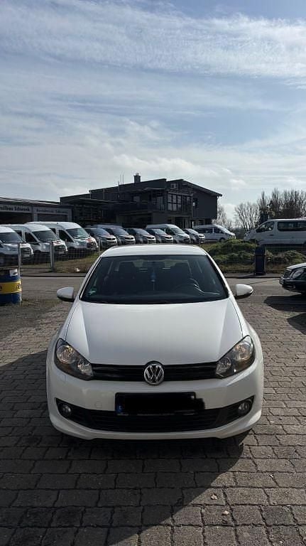 Gebraucht VW Golf VI R-line 122 PS (89 kW) 2010 Weiß Kleinwagen