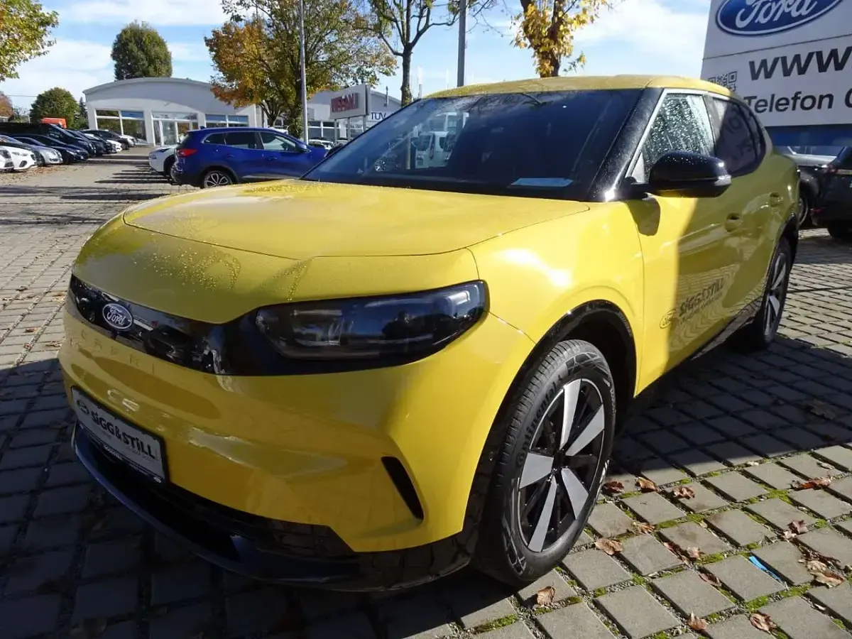 Neu Ford Capri Extended Range 210 kW (286 PS) 2026 Yivid yellow SUV