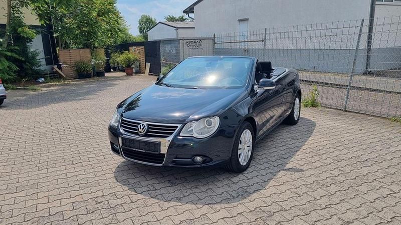 Schwarz Gebraucht 2008 VW Eos Cabrio | 4.999 € (Fairer Preis) - Bild 1/4