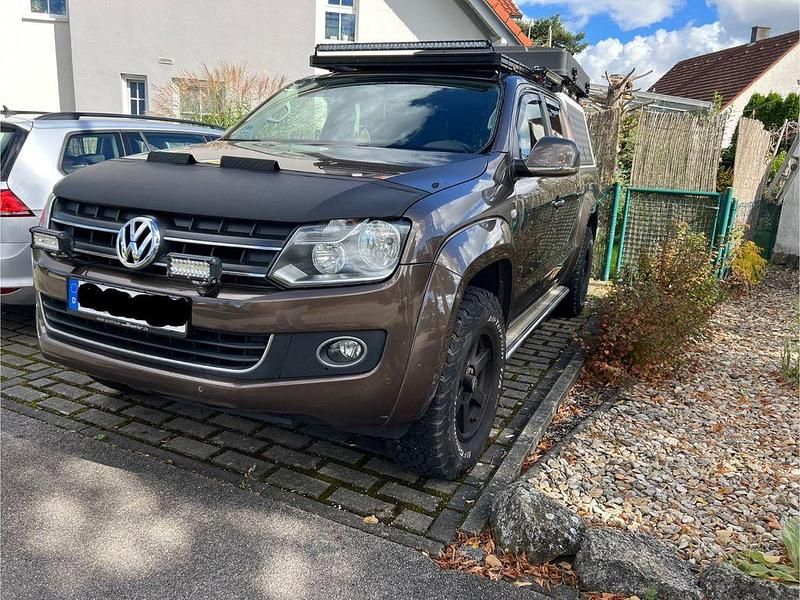 Braun Gebraucht 2013 VW Amarok Highline Abholung | 18.499 € - Bild 1/4