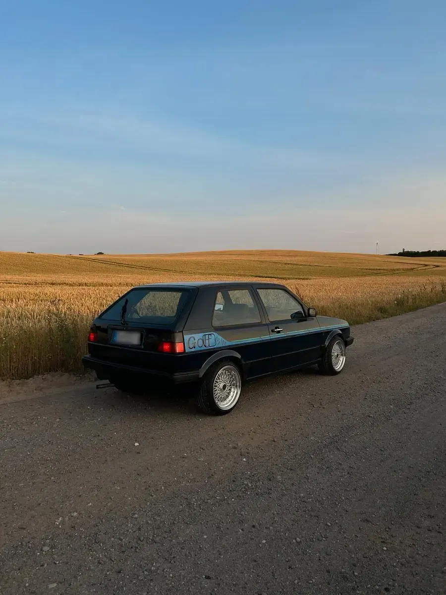 Gebraucht VW Golf II 55 PS (40 kW) 1987 Blau Kleinwagen