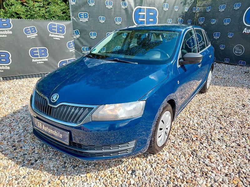 Blau Gebraucht 2014 Skoda Rapid Active Limousine | 4.999 € (Fairer Preis) - Bild 1/4