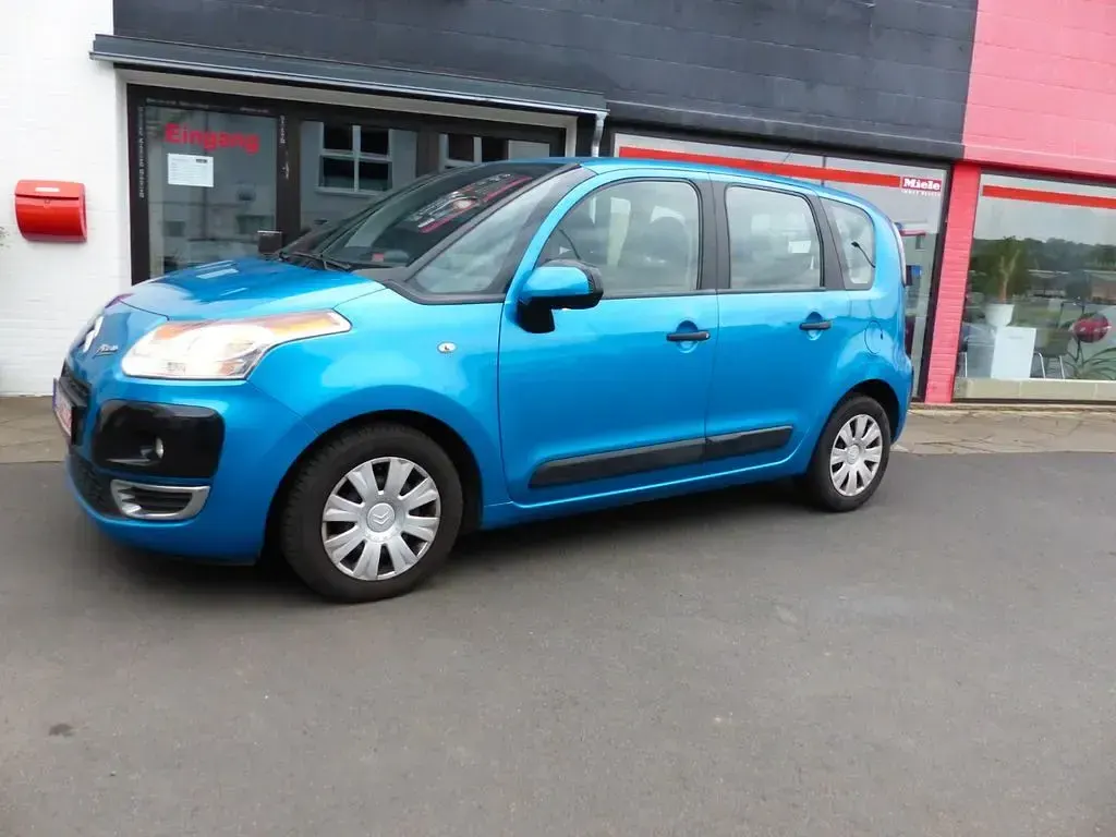 Gebraucht Citroën C3 Picasso Tendance 95 PS (69 kW) 2010 Blau Van / Kleinbus