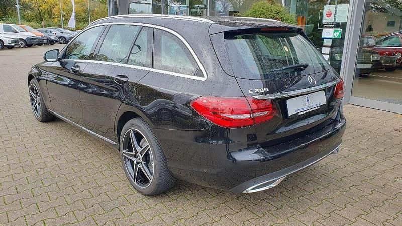 Gebraucht Mercedes C200 Business 184 PS (135 kW) 2018 Schwarz Kombi