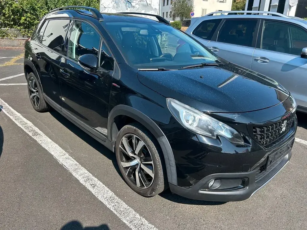 Gebraucht Peugeot 2008 Allure GT-Line 110 PS (80 kW) 2017 Schwarz SUV