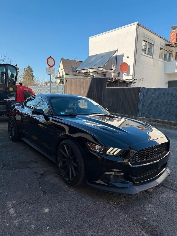 Gebraucht Ford Mustang GT 500 PS (367 kW) 2015 Schwarz Coupé