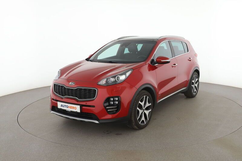 Rot Gebraucht 2017 Kia Sportage GT-Line SUV | 17.860 € (Guter Preis) - Bild 1/4