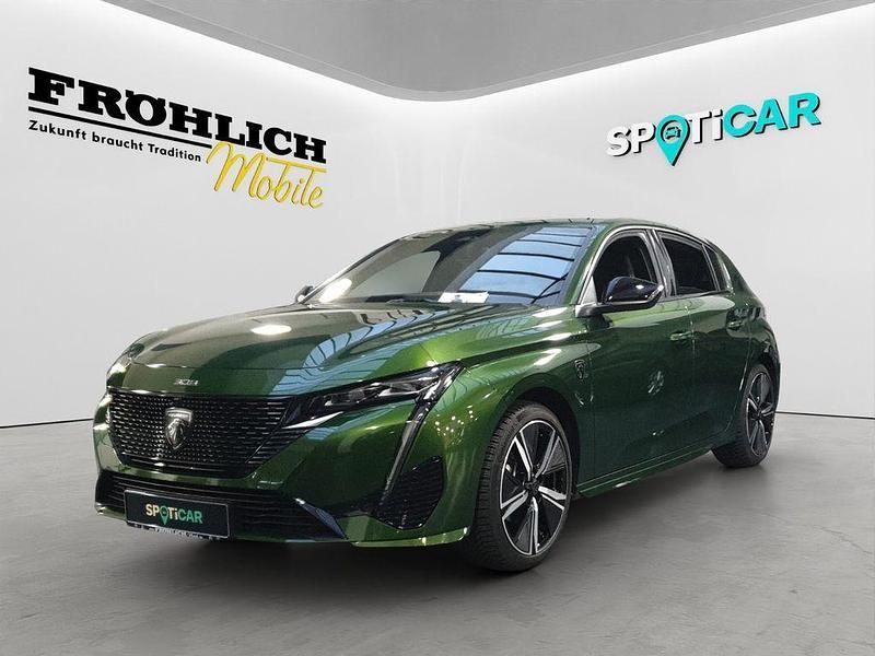 Grün Gebraucht 2023 Peugeot 308 GT Limousine | 24.500 € (Teuer) - Bild 1/4