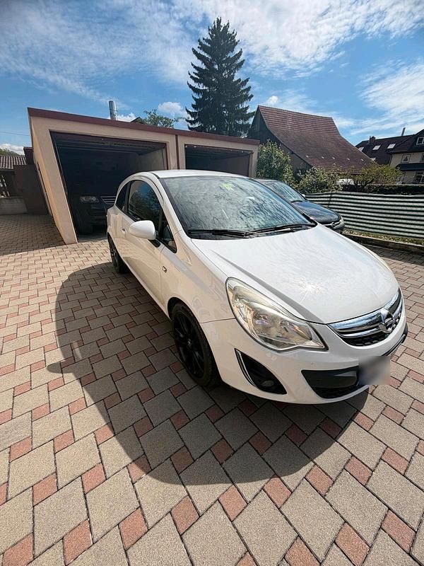 Gebraucht Opel Corsa 87 PS (63 kW) 2012 Weiß Kleinwagen