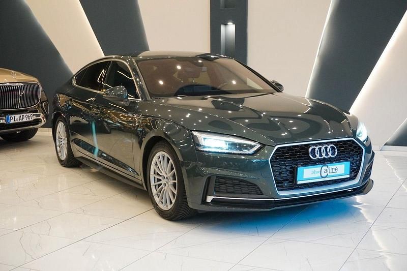 Second-hand Audi A5 S-Line 190 CP (139 kW) 2018 Verde Coupe