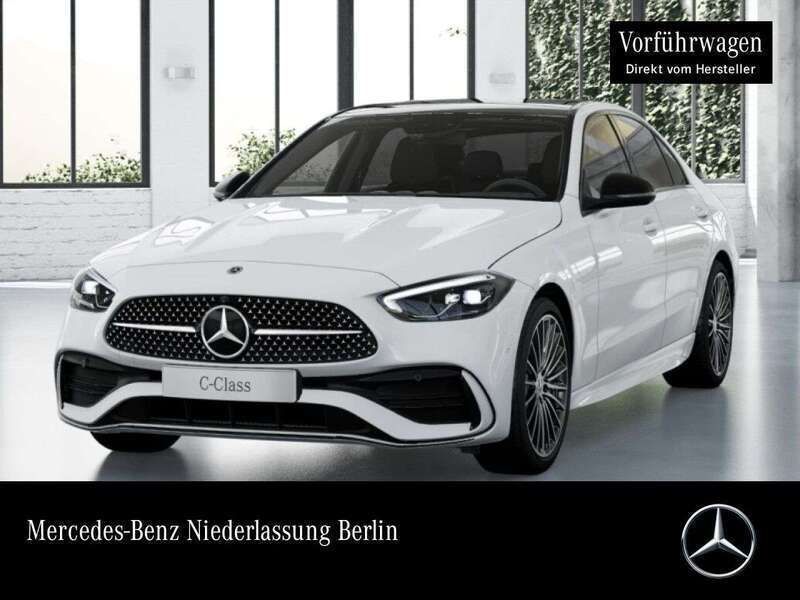 Weiß Gebraucht 2025 Mercedes C200 AMG Limousine | 51.850 € (Teuer) - Bild 1/4