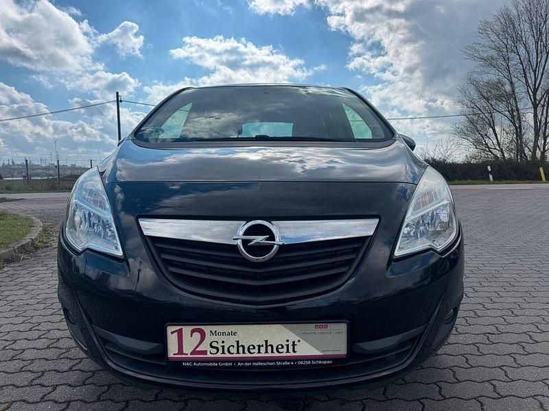 Gebraucht Opel Meriva Design Edition 101 PS (74 kW) 2012 Schwarz Van / Kleinbus